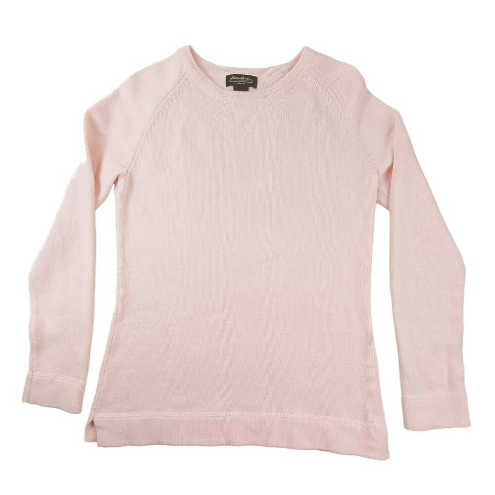 Eddie Bauer Pink Sweater Womens Pullover Size XS JH1225